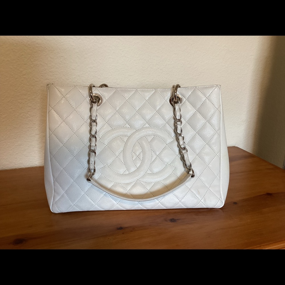 Authentic Chanel Grand Shopping Tote